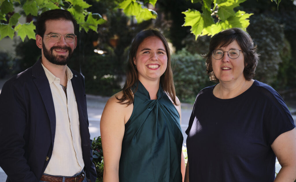 François Arzner, Mirjam Pfister und Anna Graf